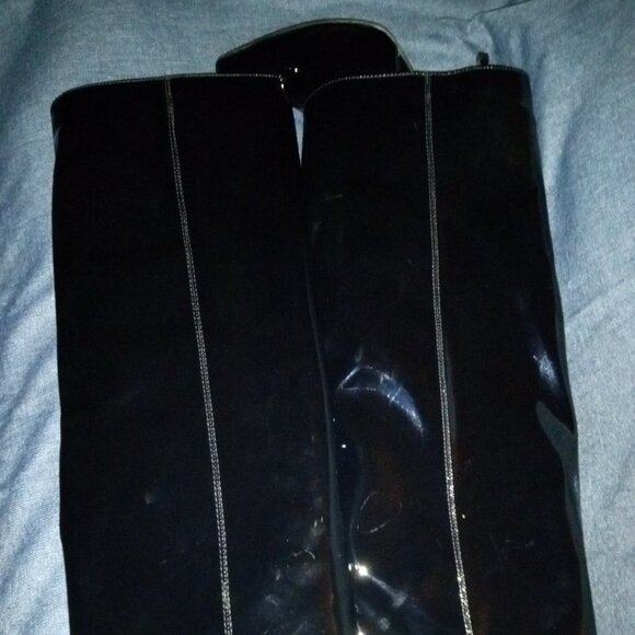 " ALL THE WAY CUFFED UP " - Knee High Boots - Black ( BRAND NEW  !!! ) - Picture 5 of 6